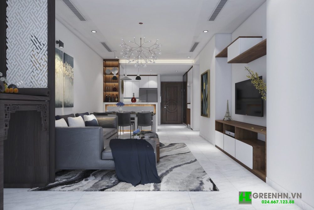 Bố trí phòng khách cho người mệnh kim