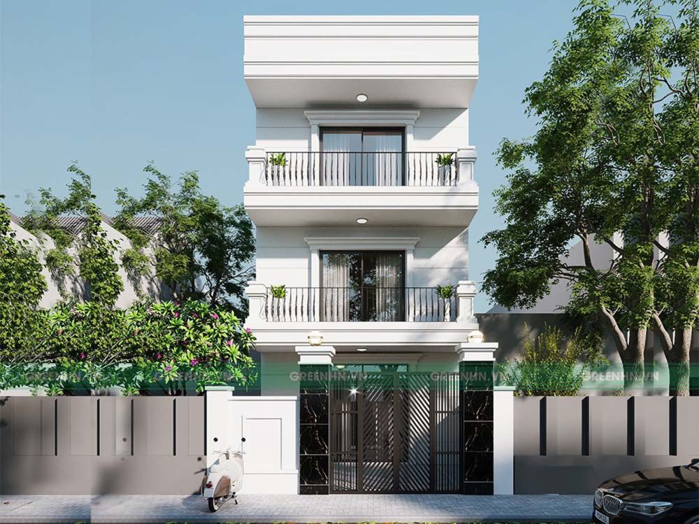 Nhà phố tân cổ điển