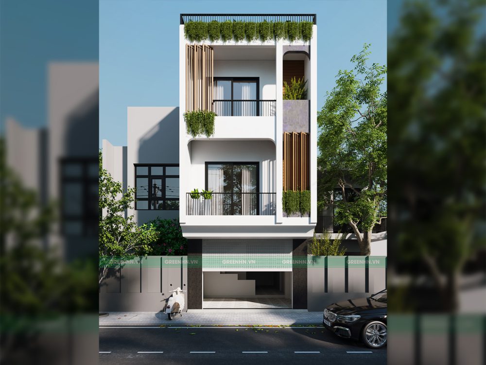 Nhà phố phong cách hiện đại