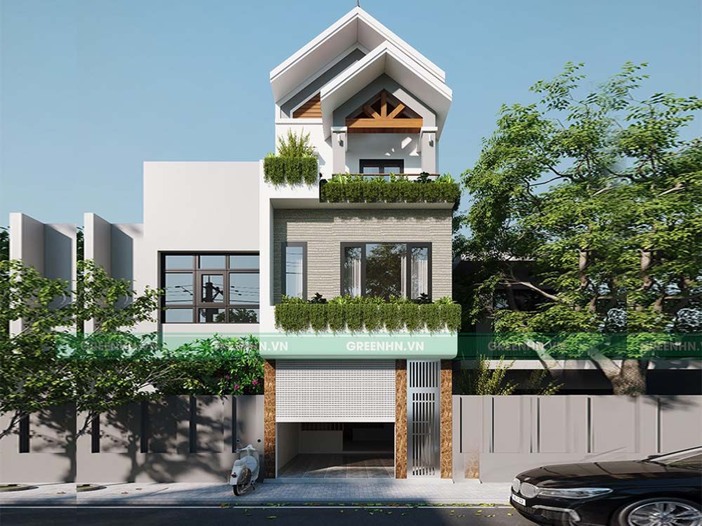 Nhà phố phong cách hiện đại
