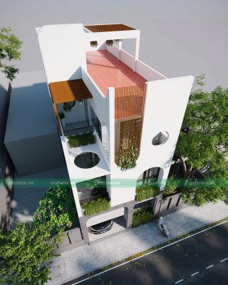 Nhà phố phong cách hiện đại - anh Tuấn
