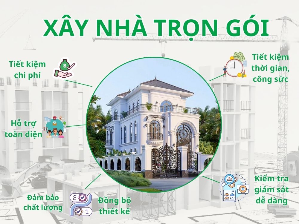 Tại sao nên chọn xây nhà trọn gói?