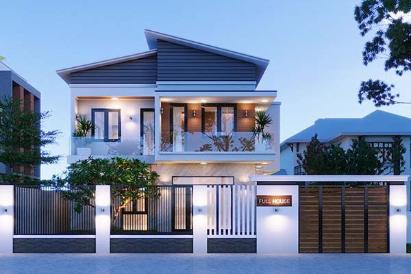 xây nhà trọn gói 2 tỷ