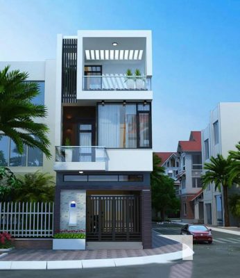 Mẫu nhà phối cảnh mặt bằng hiện đại và tiện nghi