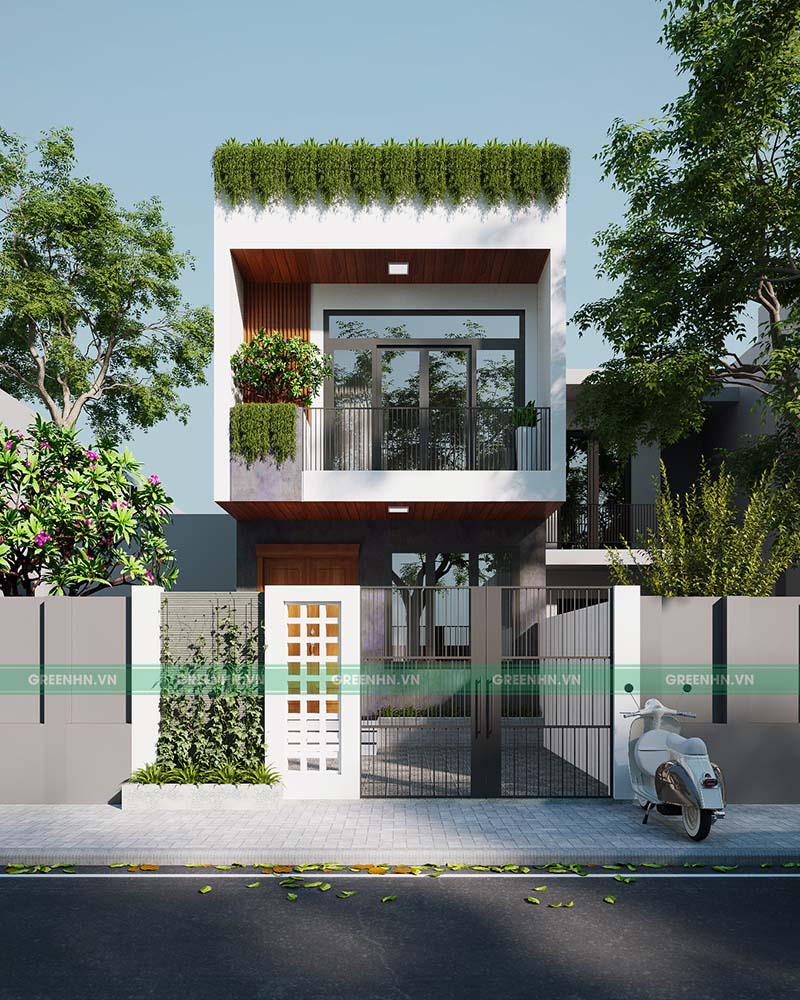 Dự án thiết kế nhà phố tại Vĩnh Phúc
