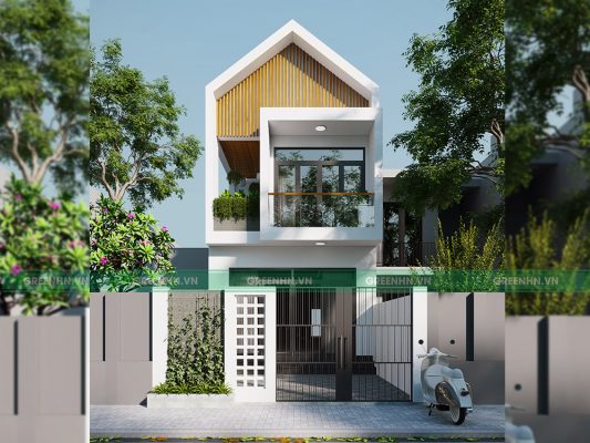 Nhà Anh Đức - nhà phố phong cách hiện đại 4