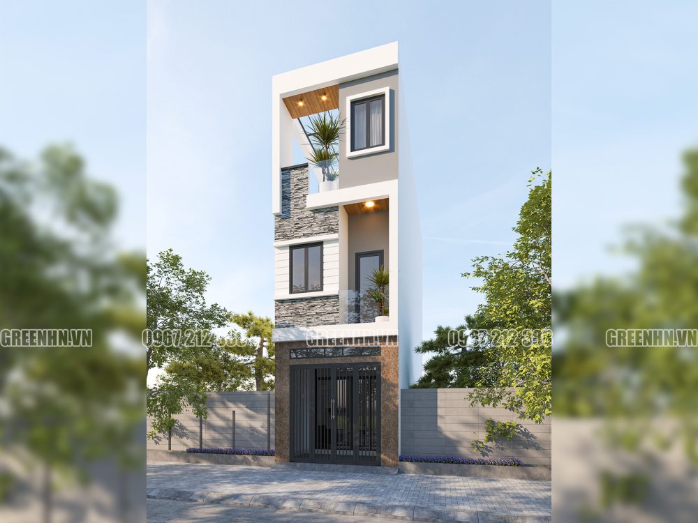 Thiết kế nhà đẹp phong cách hiện đại (CĐT: Anh Huy Phượng - Hà Nội)