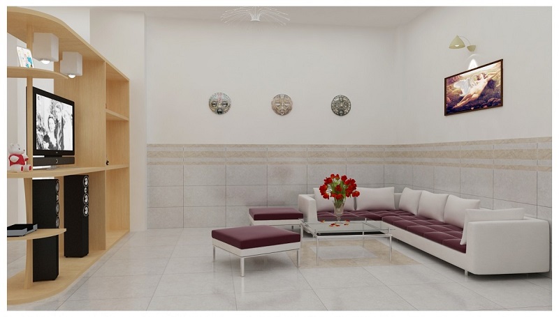 Cách chọn gạch ốp tường phù hợp với không gian nội thất ngôi nhà và hợp với tuổi của gia chủ