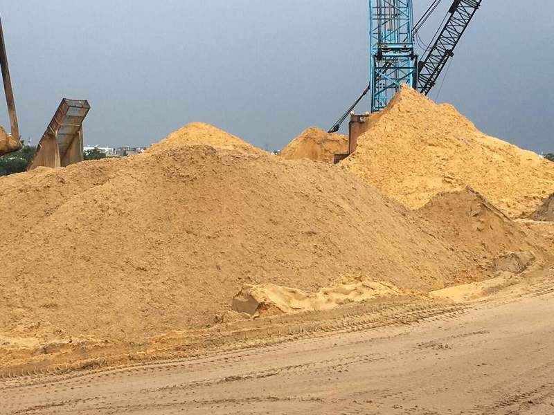 Các loại cát xây dựng - cát vàng trong xây dựng công trình