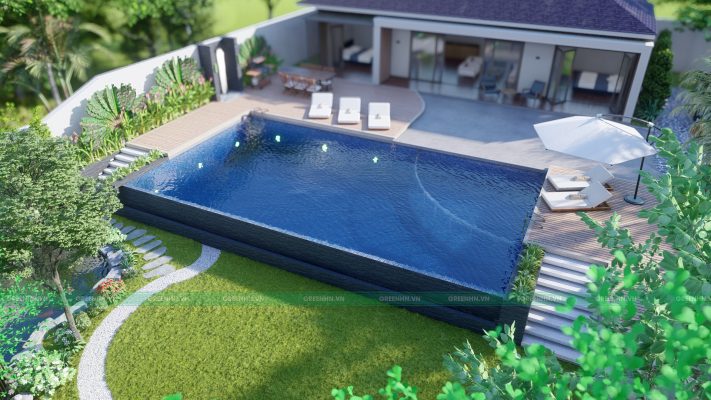 thiết kế sân vườn nhà A Nam 3