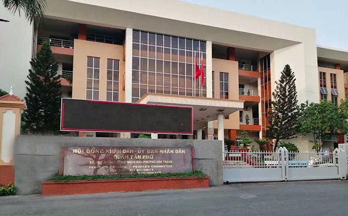 Thủ tục xin phép xây dựng quận Tân Phú - Tp.HCM 4 Ủy ban nhân dân quận Tân Phú