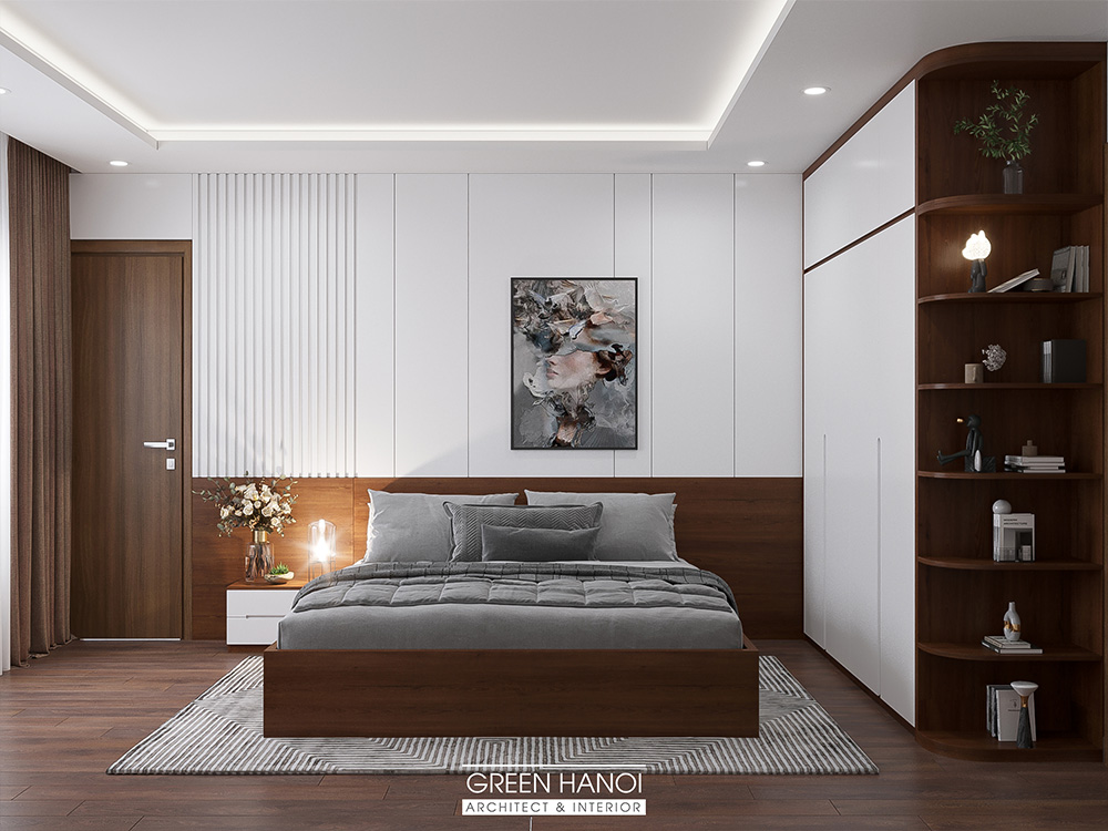 thiết kế nội thất phòng ngủ Anh Minh