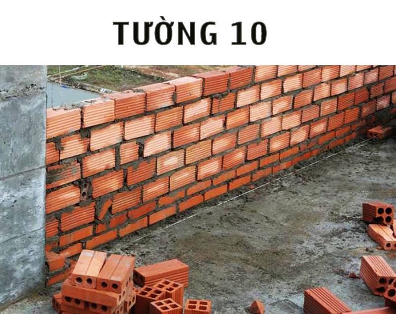 Nhà cấp 4 nên xây tường 10 hay 20