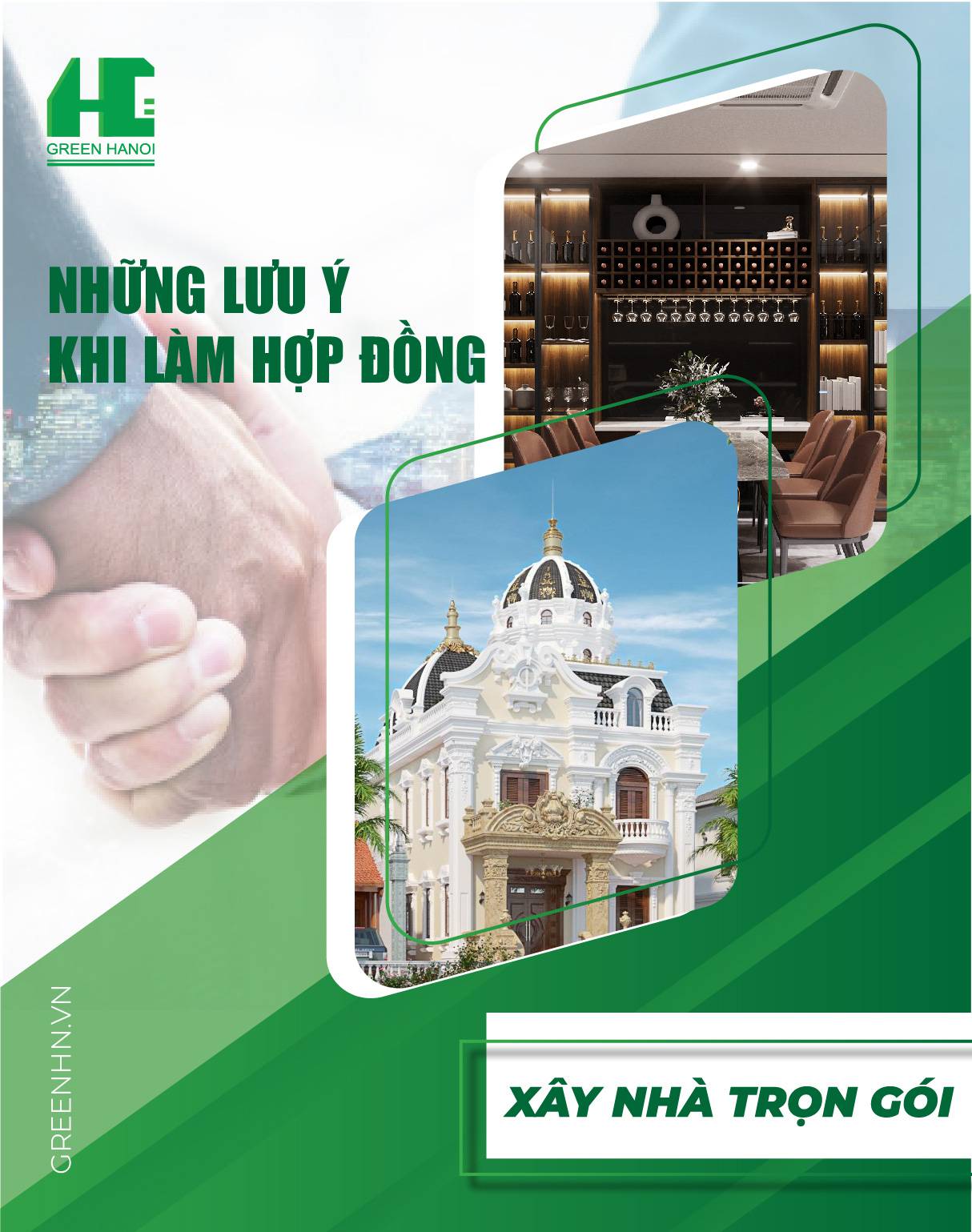NHỮNG LƯU Ý KHI LÀM HỢP ĐỒNG XÂY NHÀ TRỌN GÓI