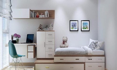 Quy tắc sắp xếp phòng ngủ nhỏ giúp tối ưu không gian