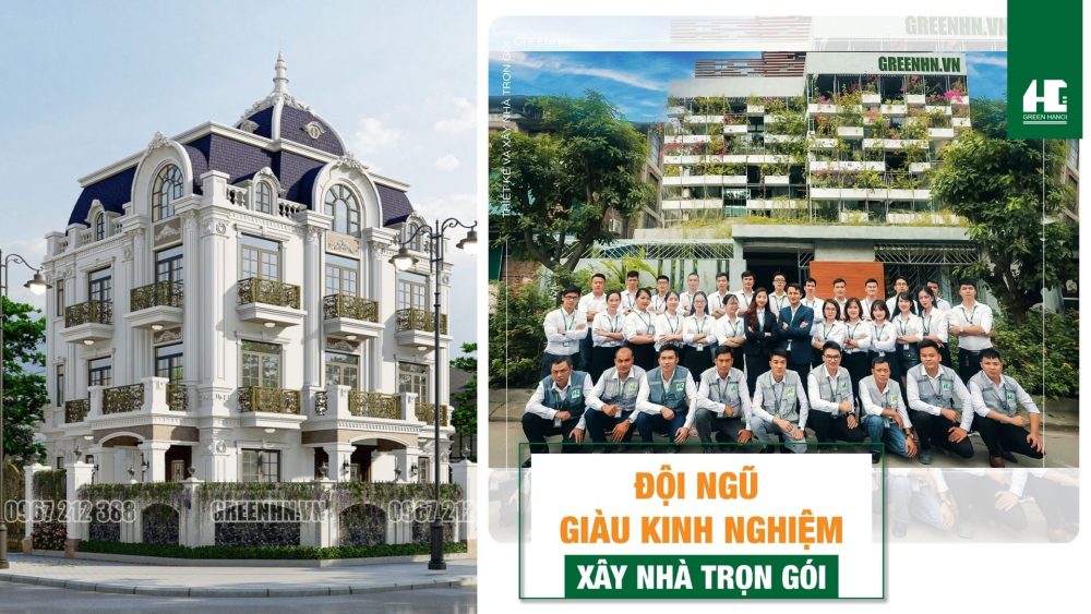 GreenHN đơn vị xây nhà trọn gói tại quận Ba Đình 