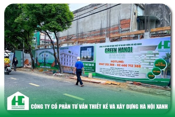 Thi công xây nhà trọn gói tại quận Hà Đông