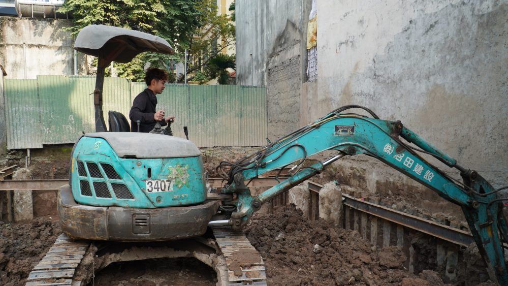Hình ảnh GreenHN thi công xây nhà tại Hà Đông