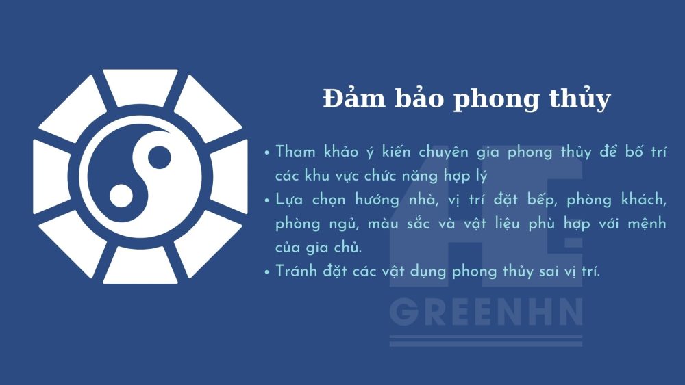 Lưu ý khi thiết kế nhà tại quận Hà Đông
