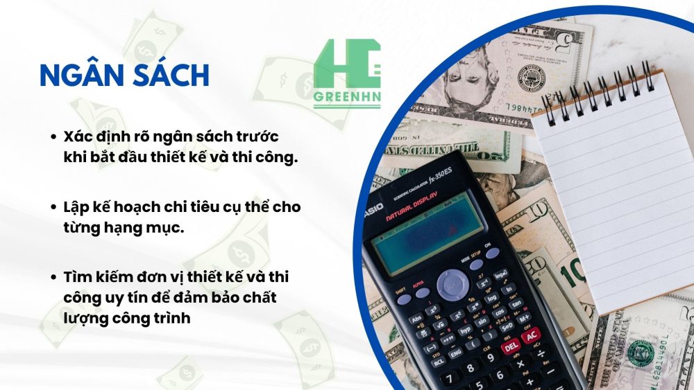 Lưu ý khi thiết kế nhà tại quận Hà Đông