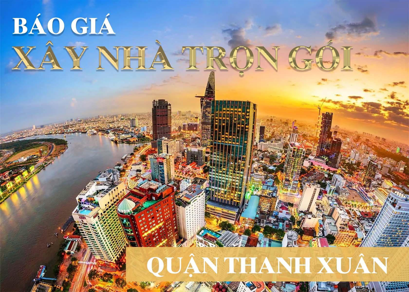 Báo giá xây nhà trọn gói tại quận Thanh Xuân Hà Nội năm 2023