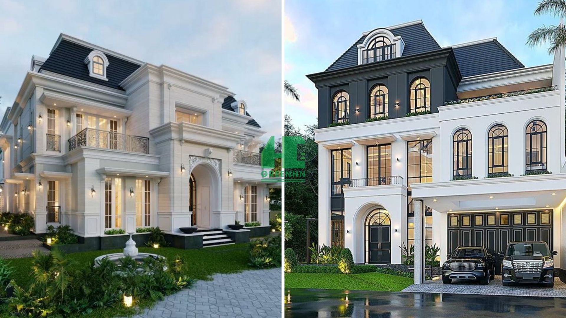 Thiết kế biệt thự tân cổ điển