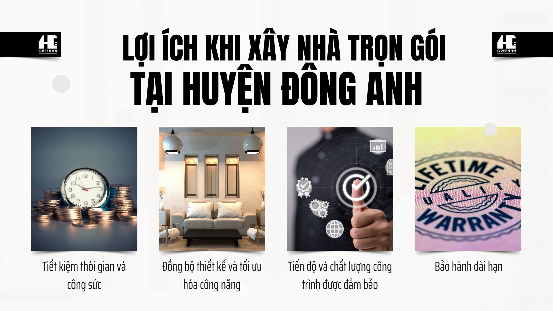 Lợi ích khi xây nhà trọn gói tại Đông Anh