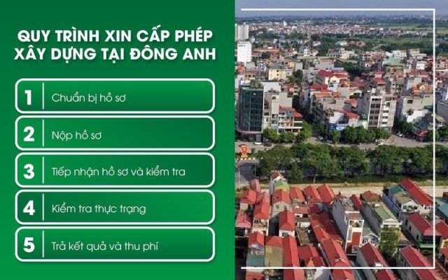 Quy trình xin phép xây dựng tại Đông Anh