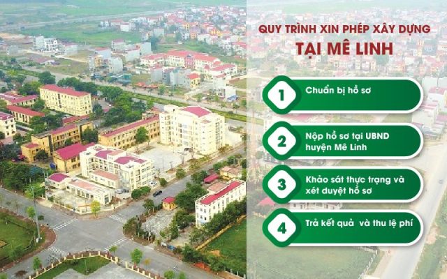 Quy trình xin phép xây dựng tại huyện Mê Linh