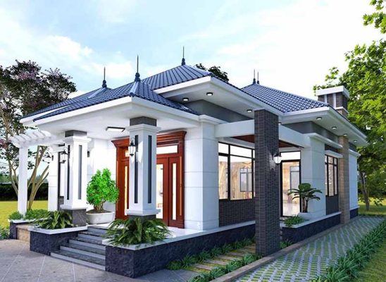 Nhà cấp 4 mái Nhật