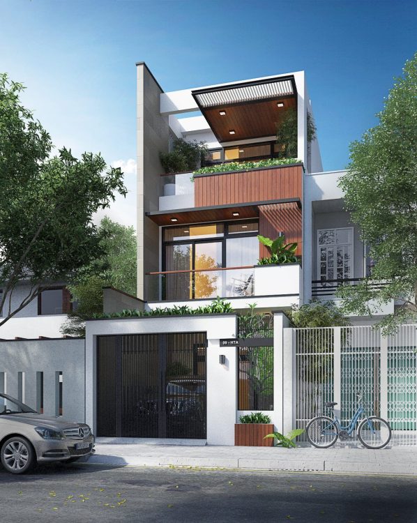 Nhà phố 3 tầng