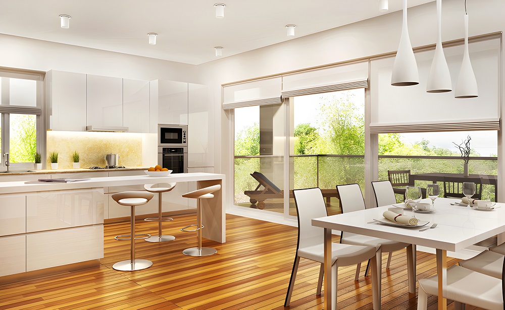 Bố trí nhà bếp hợp lý
