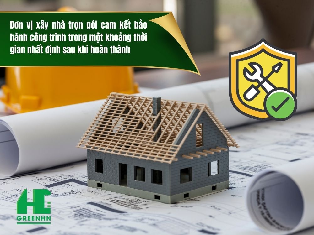 Chính sách bảo hành khi sử dụng dịch vụ xây nhà trọn gói tại Phú Xuyên