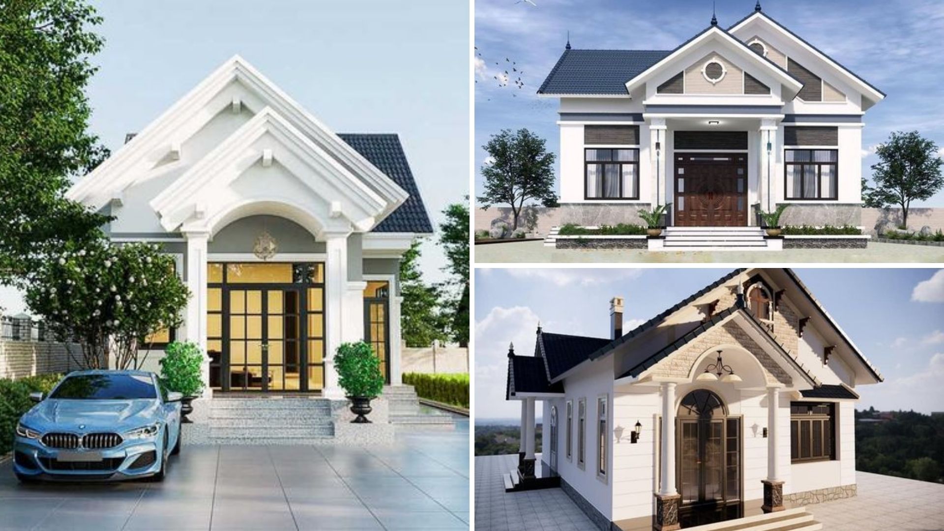 Nhà cấp 4 mái Thái với chi phí xây dựng hợp lý
