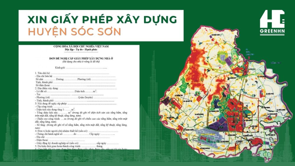Xin giấy phép xây dựng tại Sóc Sơn