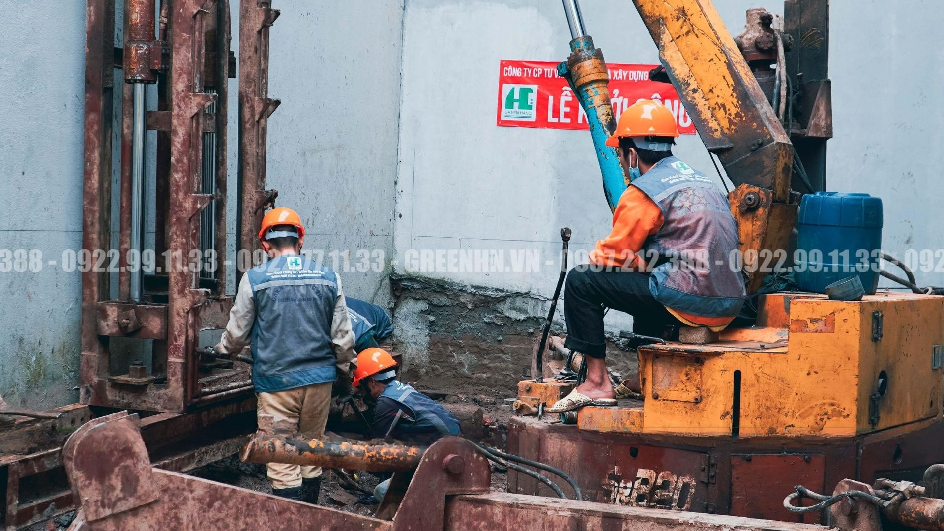 Hình ảnh thi công GreenHN 2