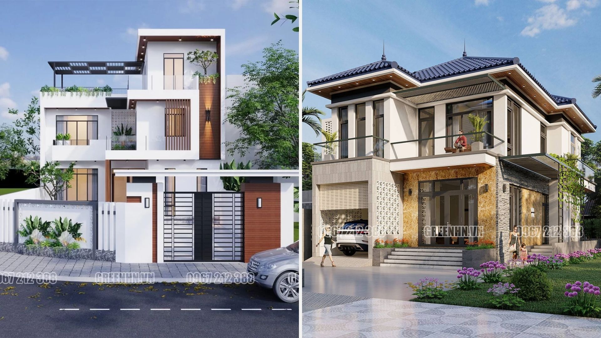 Biệt thự mini được ưa chuộng tại Thạch Thất