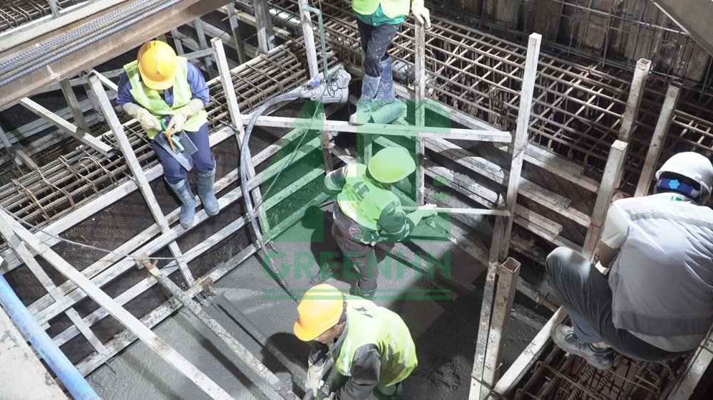 Ứng dụng bê tông mác 250 cho móng công trình nhà phố