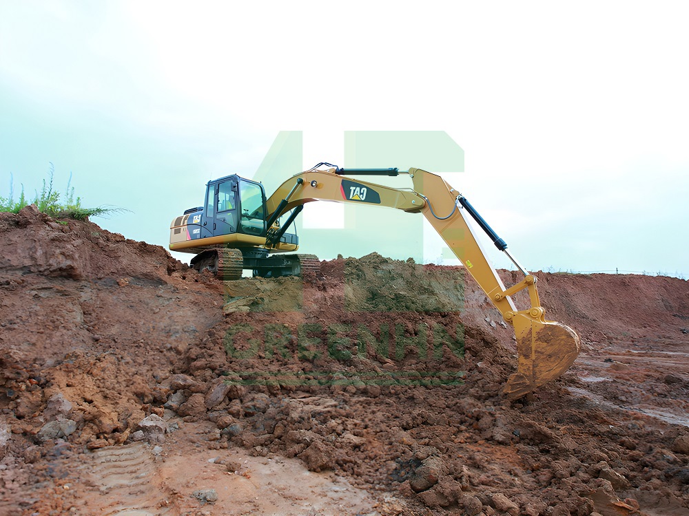 San lấp mặt bằng trước khi thi công móng bè