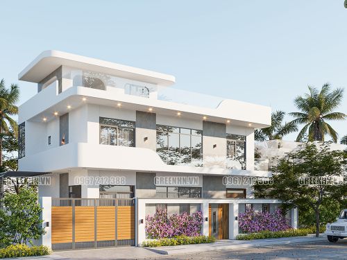 Mẫu nhà 3 tầng 120m2 chi phí 2 tỷ