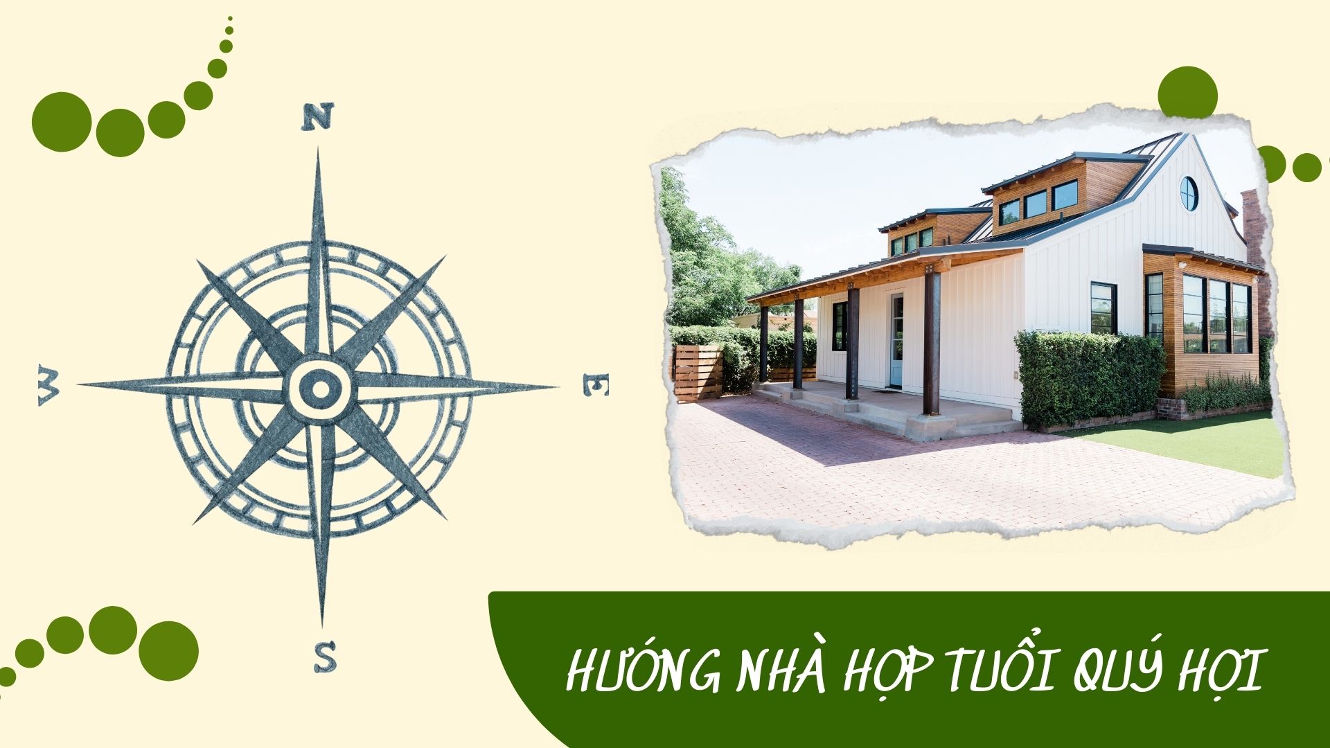 Hướng nhà hợp tuổi Quý Hợi