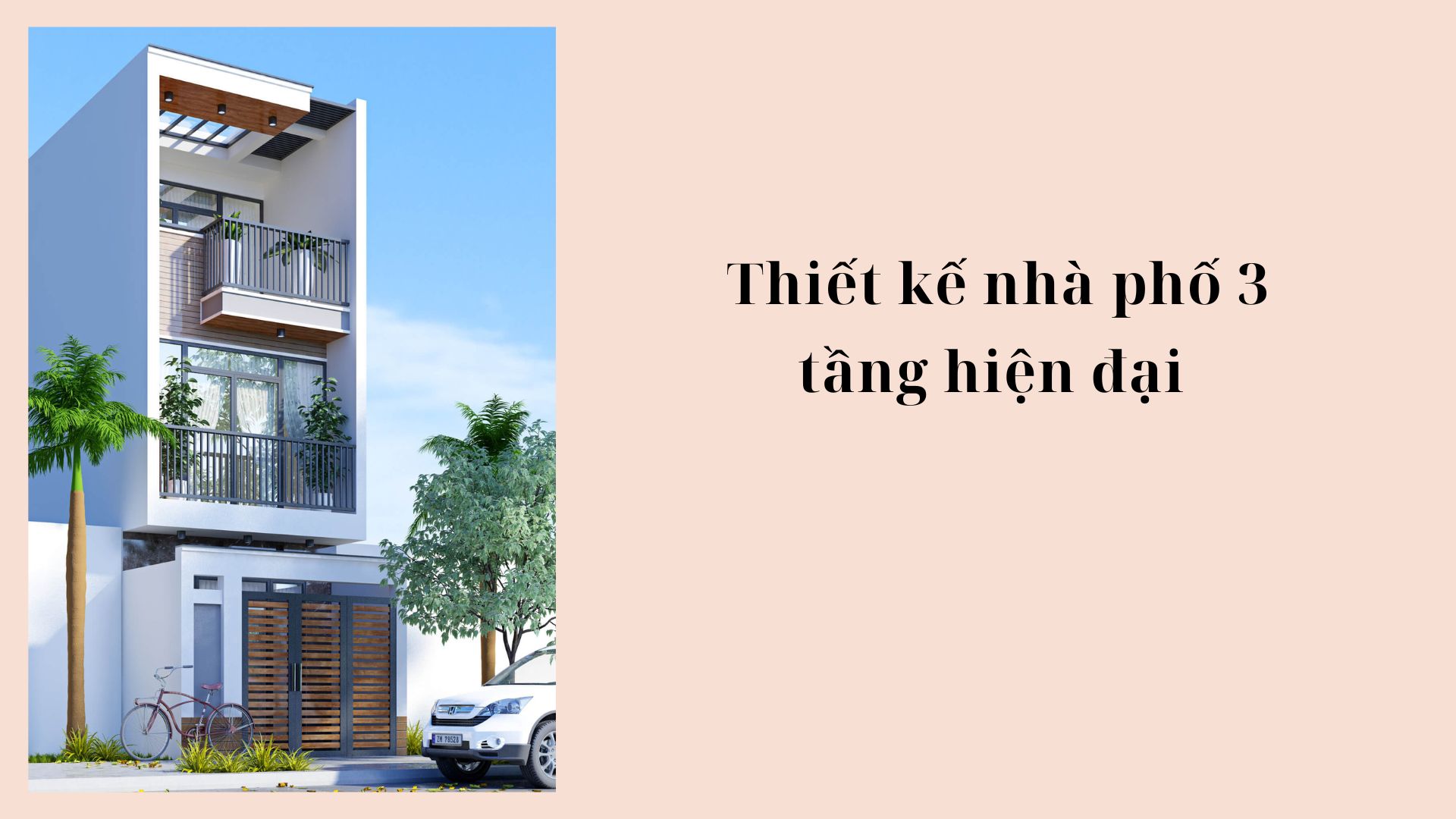 Mẫu nhà phố hiện đại