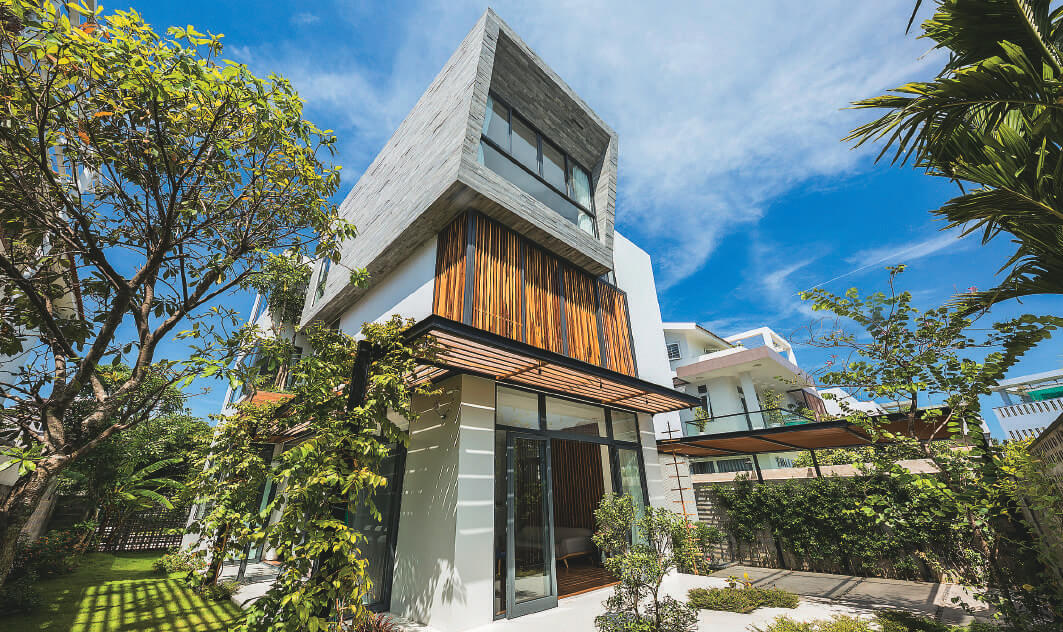 Nhà phố hiện đại kiến trúc xanh