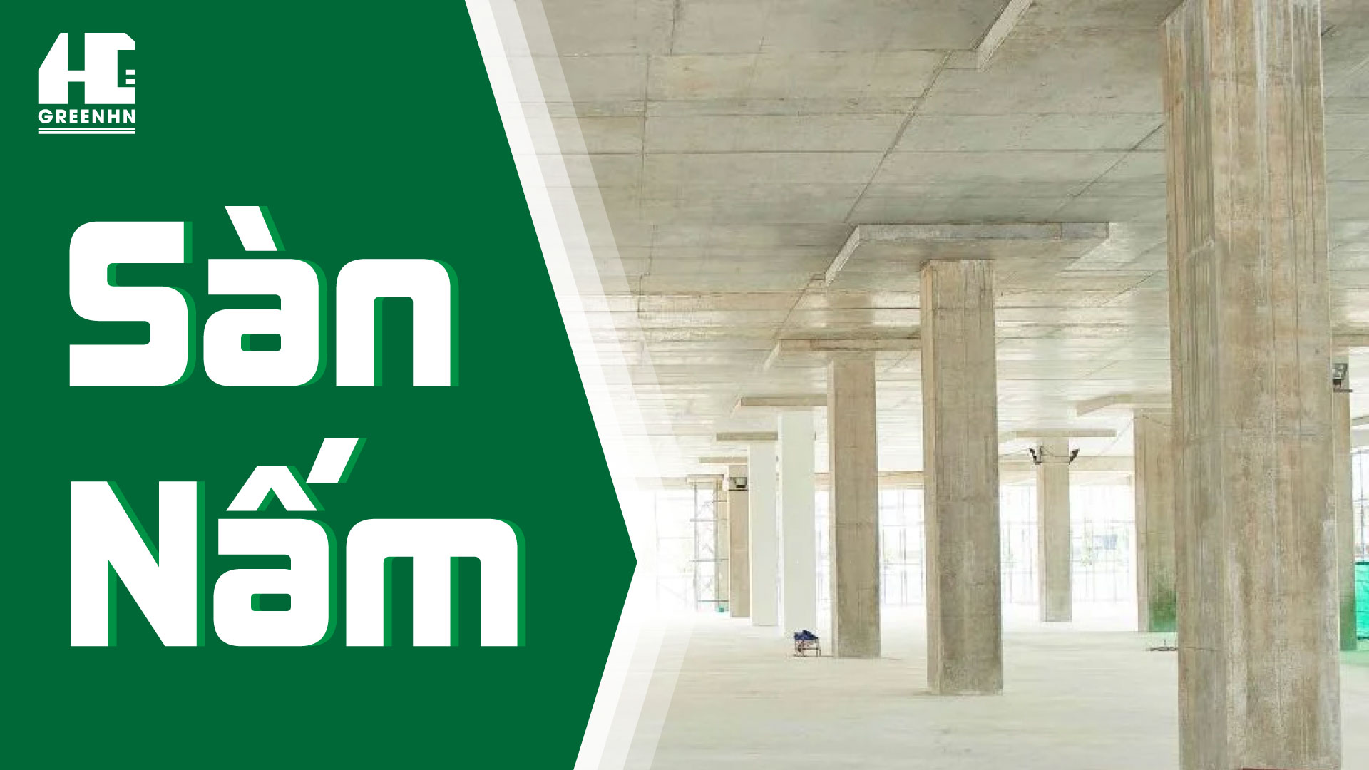 Sàn nấm một trong các loại sàn phẳng