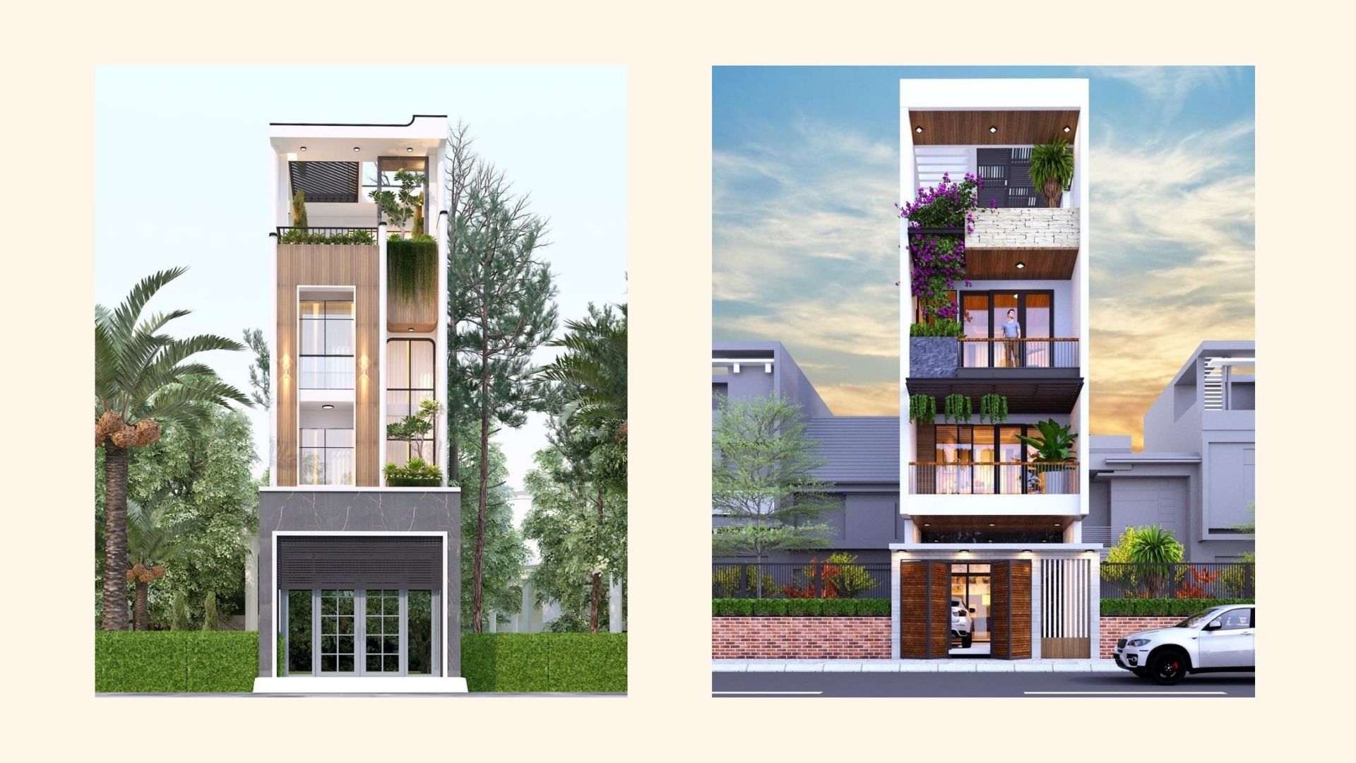 Nhà phố 3 tầng