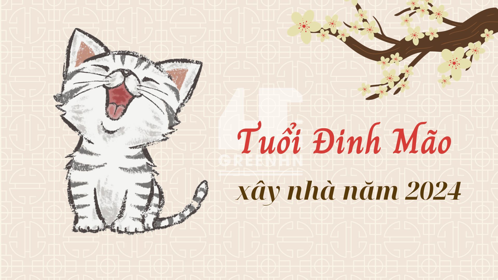 Tuổi Đinh Mão xây nhà năm 2024