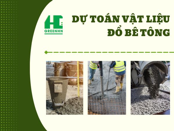 Cách tính vật liệu đổ bê tông: 1 khối bê tông đổ được bao nhiêu mét vuông sàn?