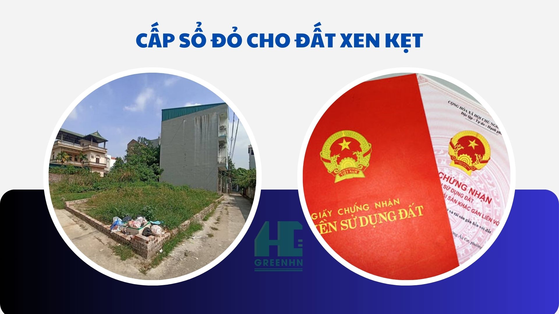 Cấp sổ đỏ đất xen kẹt
