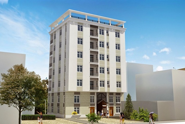 Mẫu thiết kế chung cư mini chi phí trên 6 tỷ trang bị đầy đủ nội thất tiện nghi