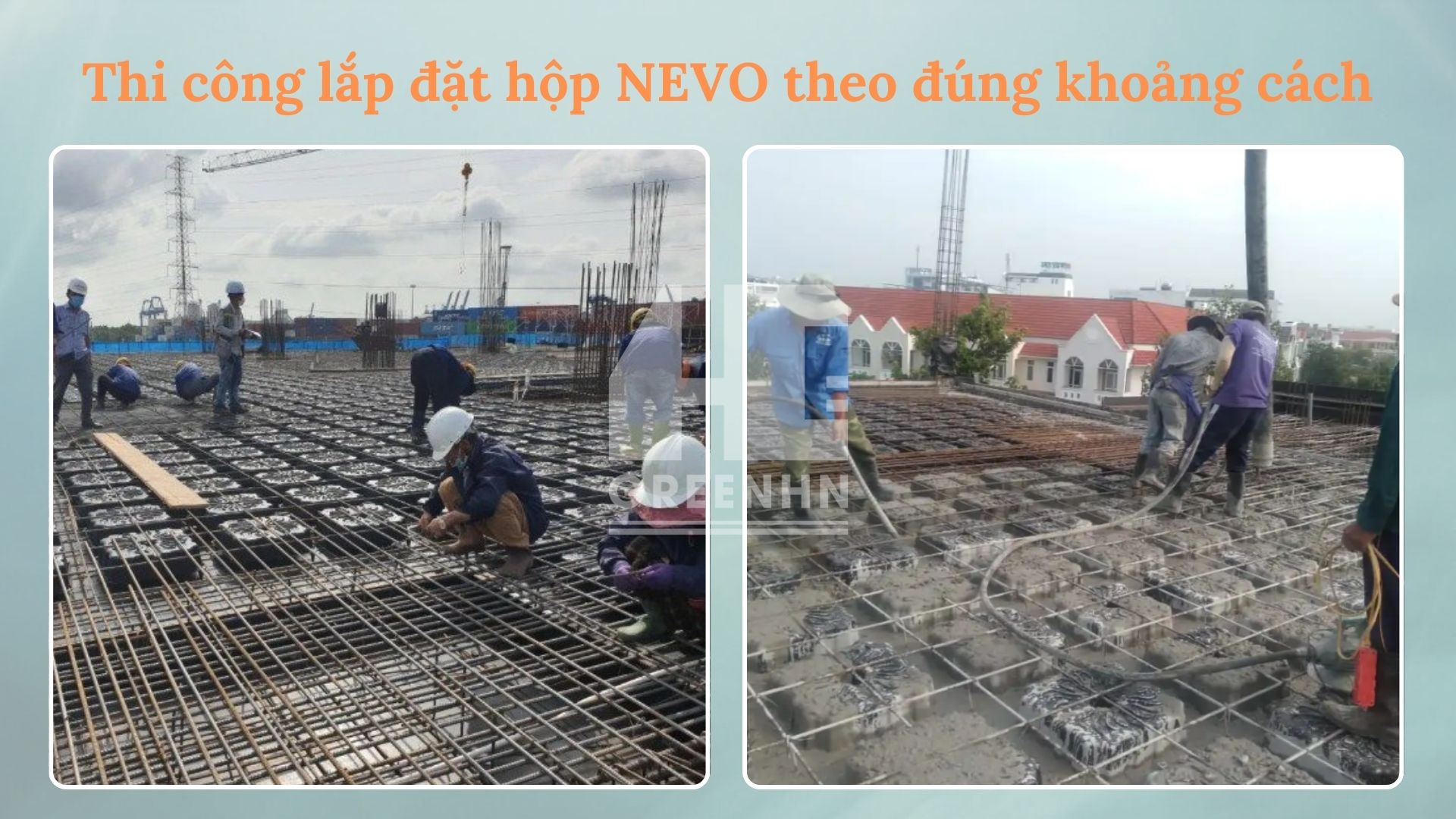 Thi công sàn phẳng NEVO